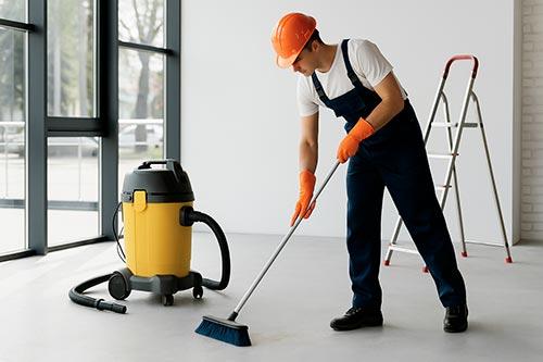 Nettoyage fin de chantier